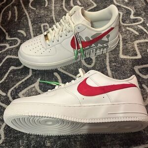 AF1 , Kink Air Drip with custom twist, size 10